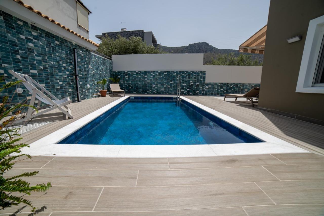 Thomas Villa Hersonissos - Private Pool - Sleeps 6 Bagian luar foto